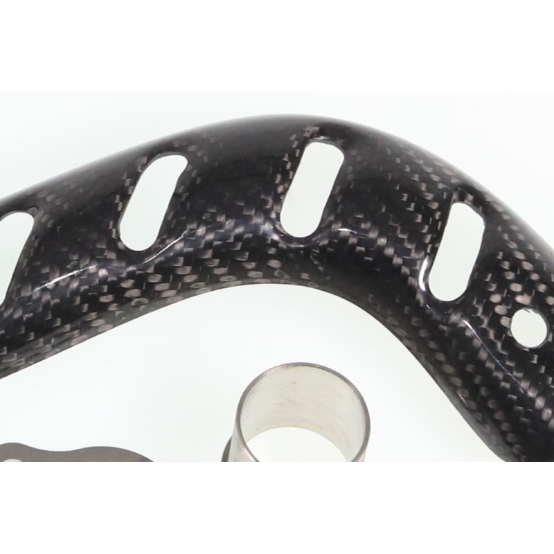 Protection coude echappement carbone TERMIGNONI 