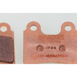 Plaquettes frein AR type 223 GALFER G1395 métal frittée