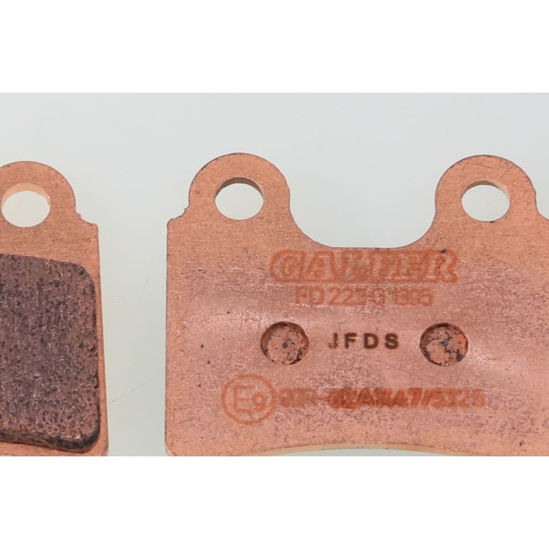 Plaquettes frein AV type 223 GALFER G1395 métal frittée