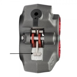 Clips de plaquette sur étrier frein AV BRAKTEC JITSIE adaptable