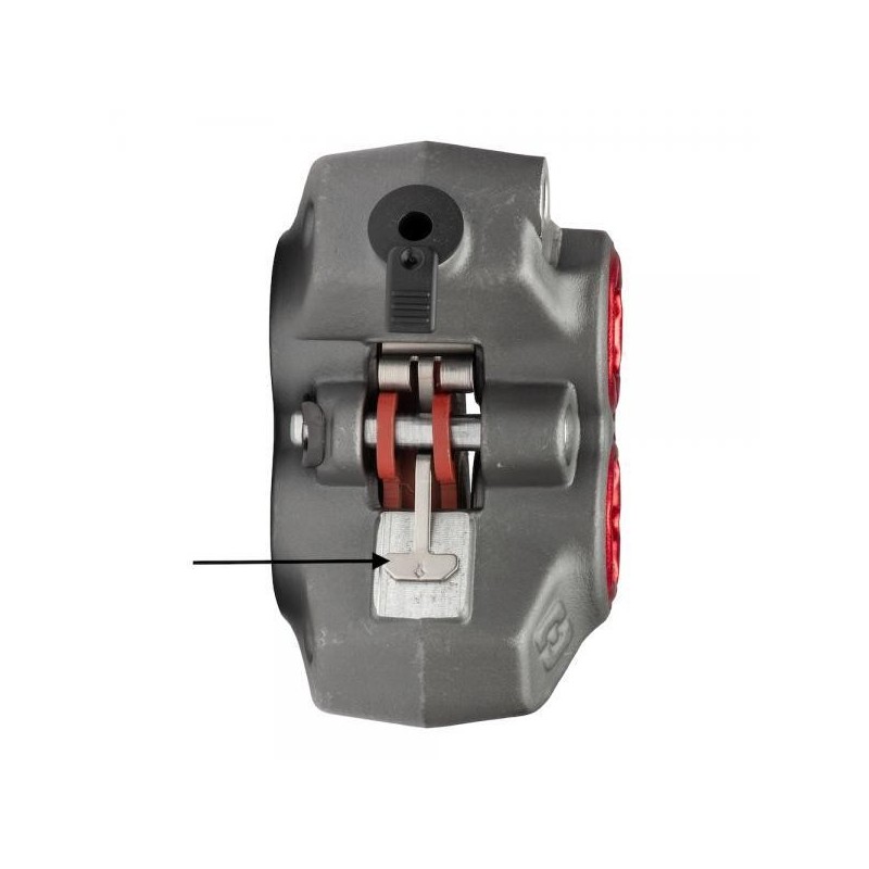 Clips de plaquette sur étrier frein AV BRAKTEC JITSIE adaptable