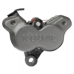 Etrier frein AV BRAKTEC 4 pistons noir/rouge