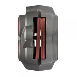 Etrier frein AV BRAKTEC 4 pistons noir/rouge