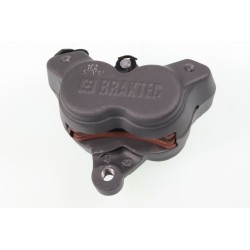 Etrier frein AV BRAKTEC monobloc 4 pistons  noir