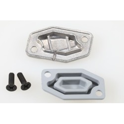 Couvercle maitre cylindre BRAKTEC embrayage mineral gris