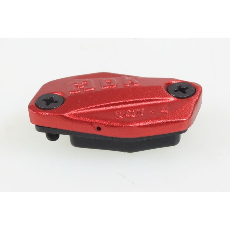 Couvercle maitre cylindre BRAKTEC JITSIE frein rouge