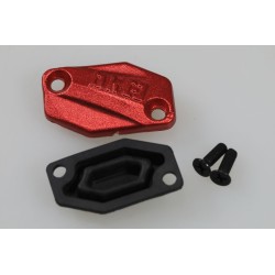 Couvercle maitre cylindre BRAKTEC embrayage DOT4 rouge