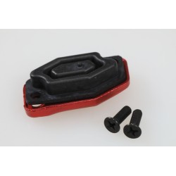Couvercle maitre cylindre BRAKTEC embrayage DOT4 rouge