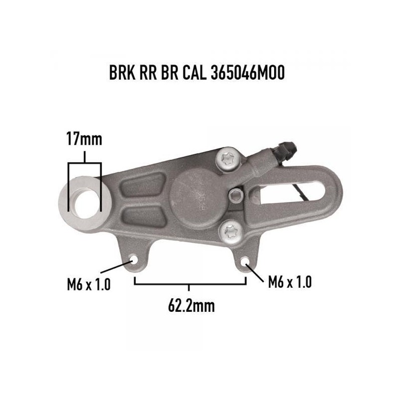 Etrier frein AR BRAKTEC 2 pistons MONTESA 2001-2023