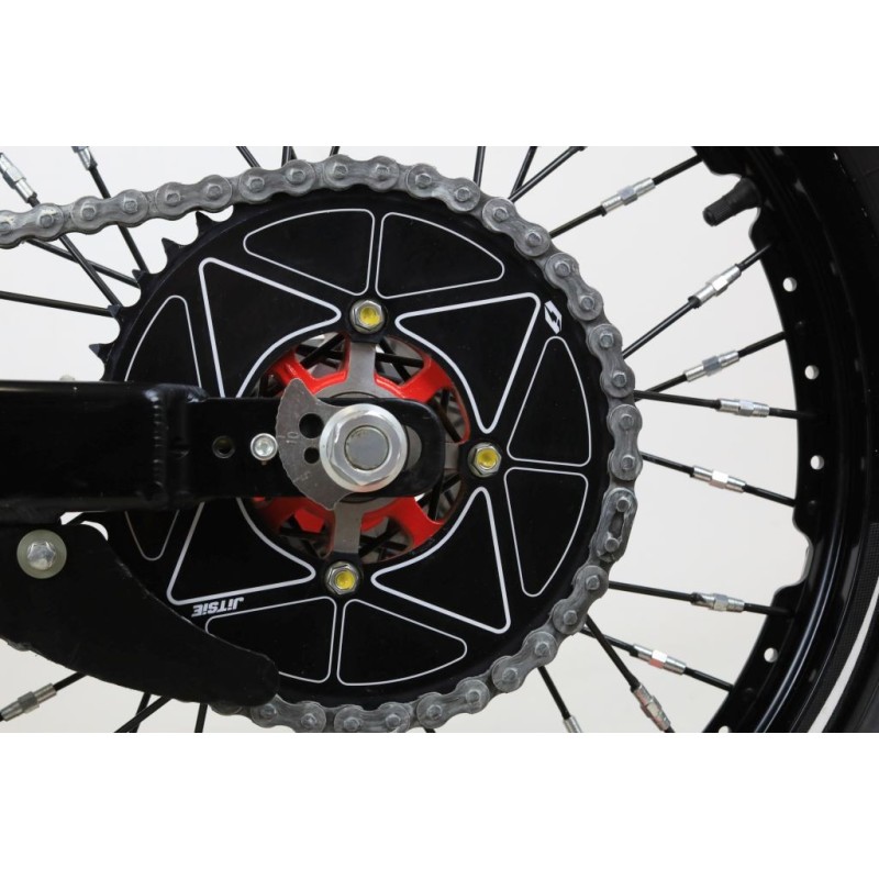 Autocollant protege couronne 1face 41 a 44 dents JITSIE noir