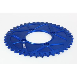 Couronne 4 trous fermée JITSIE bleue 40 à 42 dents