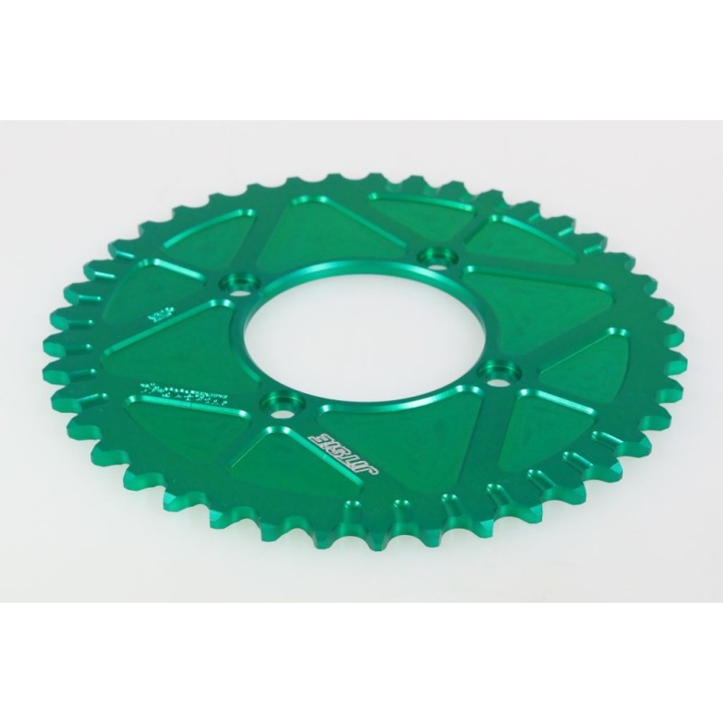 Couronne 4 trous fermée JITSIE verte 40 à 42 dents