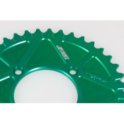 Couronne 4 trous fermée JITSIE verte 43 à 44 dents