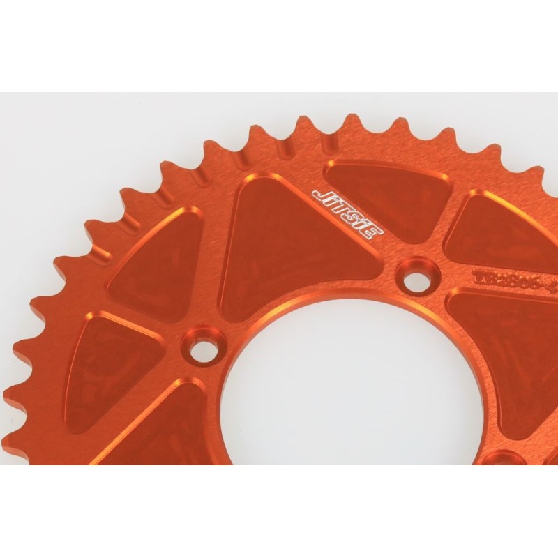 Couronne 4 trous fermée JITSIE orange 40 à 42 dents