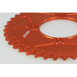 Couronne 4 trous fermée JITSIE orange 40 à 42 dents