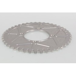 Couronne 4 trous fermée JITSIE alu 40 à 42 dents