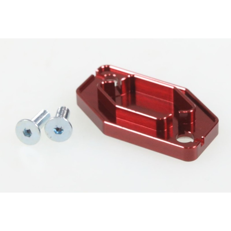 Couvercle maitre cylindre BRAKTEC JITSIE DHERBEY MOTO frein rouge