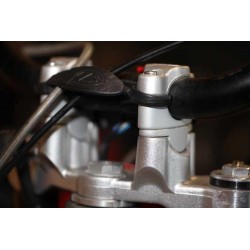 Pontet rehausse guidon avec barre 22.2mm