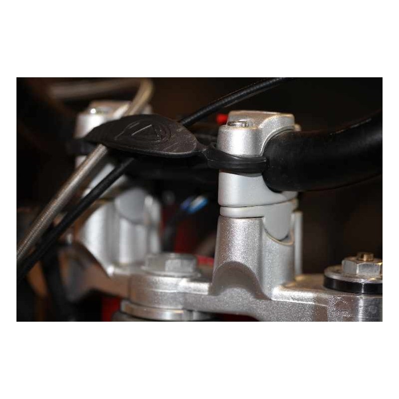 Pontet rehausse guidon avec barre 22.2mm