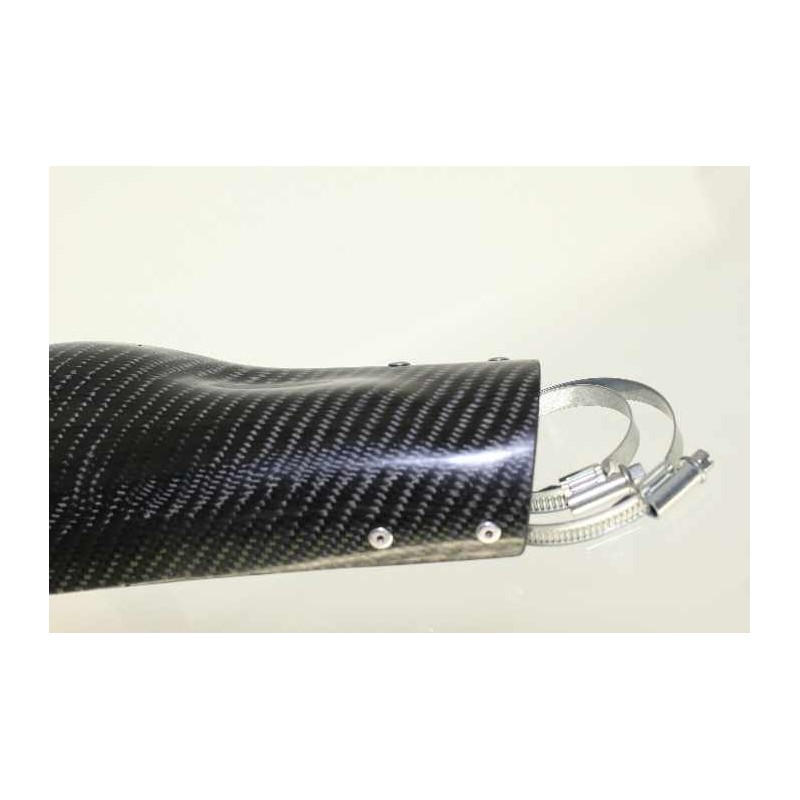 Protection coude echappement carbone JITSIE BETA evo 2T 2009-2013
