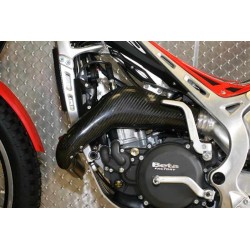 Protection coude echappement carbone JITSIE BETA evo 2T 2009-2013