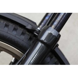 Protection fourche plastique JITSIE courte Type Paioli/Showa/Tech