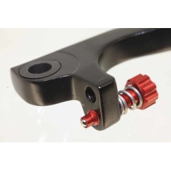 Levier frein AV long type GRIMECA JITSIE adaptable BETA noir vis reglage rouge