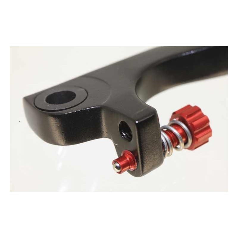 Levier frein AV long type GRIMECA JITSIE adaptable BETA noir vis reglage rouge