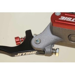 Levier frein AV long type GRIMECA JITSIE adaptable BETA noir vis reglage rouge