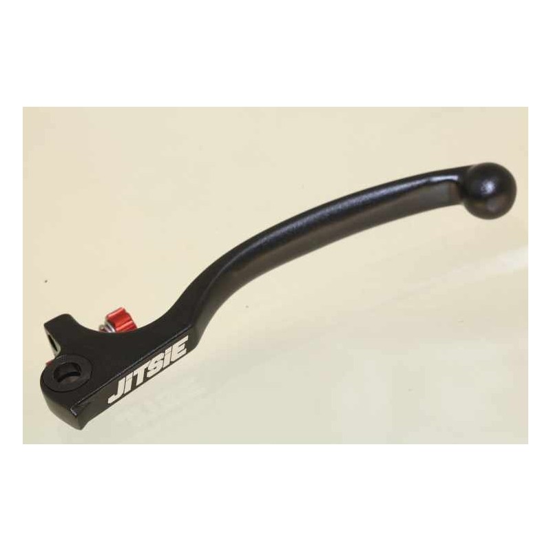Levier embrayage long type GRIMECA JITSIE adaptable BETA noir vis reglage rouge