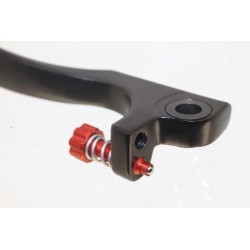Levier embrayage long type GRIMECA JITSIE adaptable BETA noir vis reglage rouge