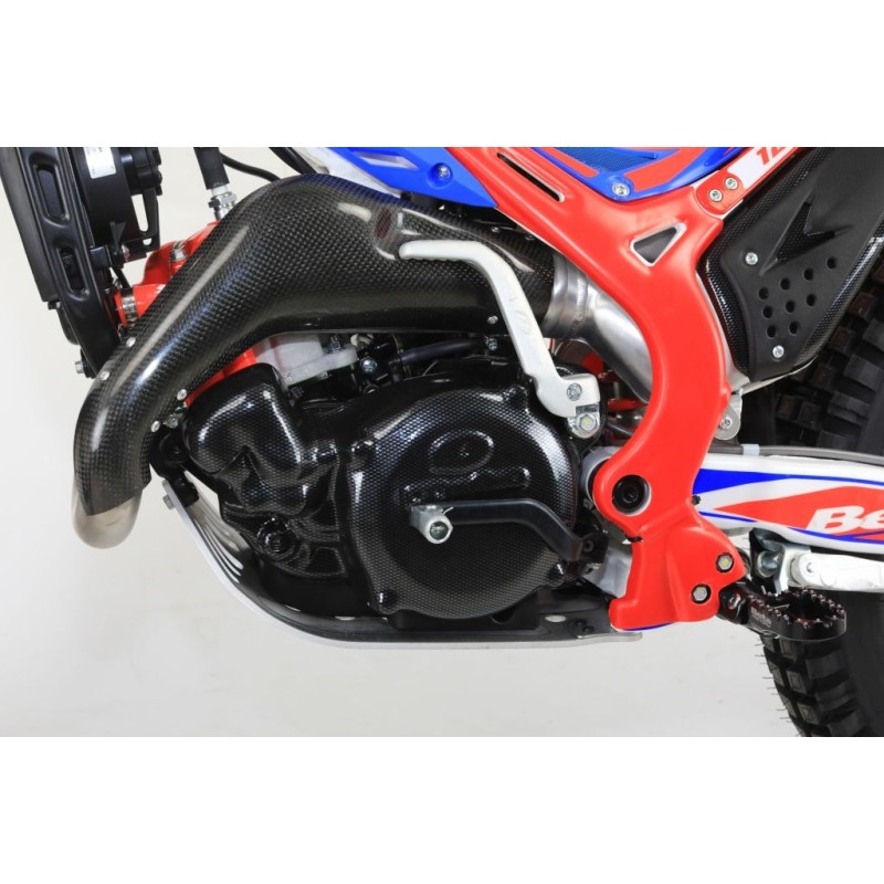 Protection coude echappement carbone JITSIE BETA evo 2T 2015-2023