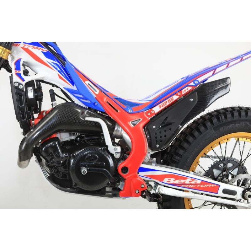 Protection coude echappement carbone JITSIE BETA evo 2T 2015-2023