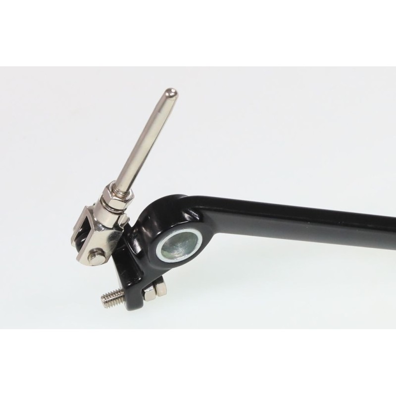 Pédale frein arrière BETA evo 80 JITSIE Race adaptable noir embout alu