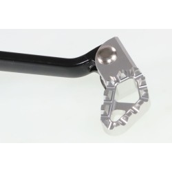 Pédale frein arrière BETA evo 80 JITSIE Race adaptable noir embout alu