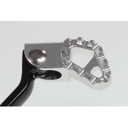 Pédale frein arrière BETA evo 80 JITSIE Race adaptable noir embout alu