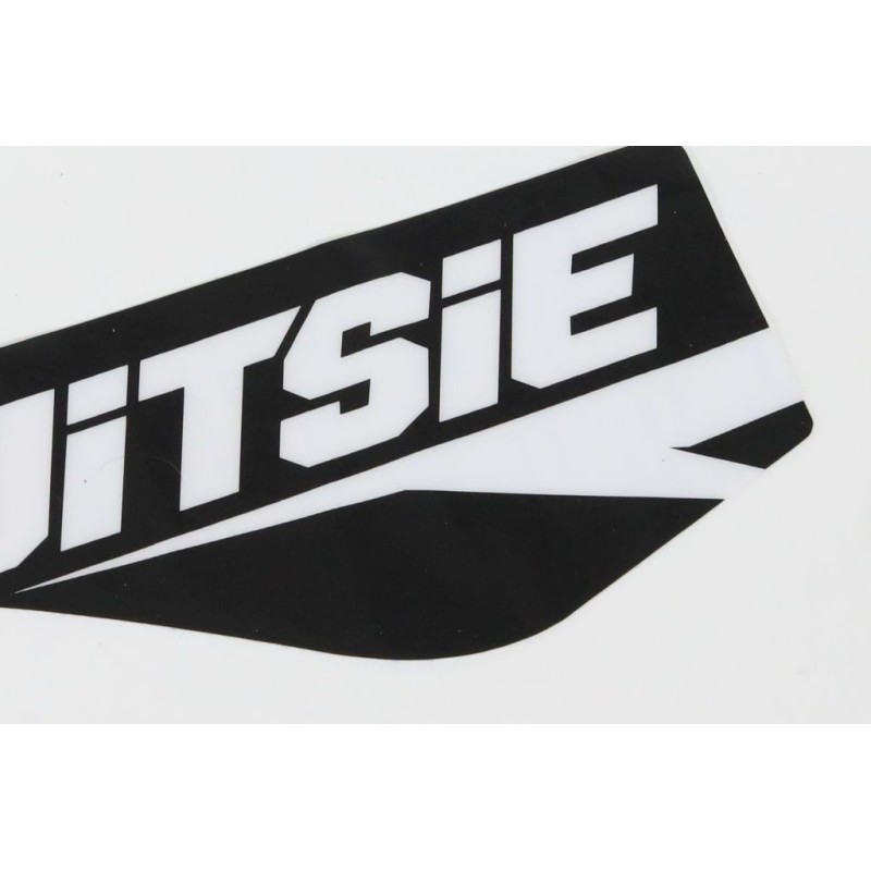 Autocollant boîtier filtre JITSIE BETA evo 2t/4t noir/blanc