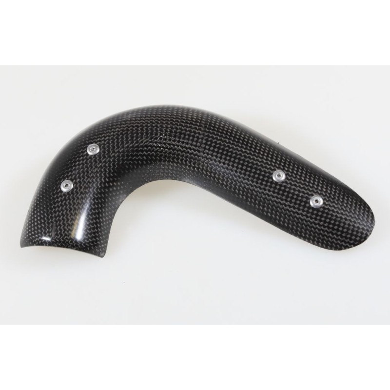 Protection coude echappement carbone JITSIE GASGAS version courte