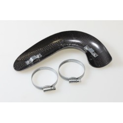 Protection coude echappement carbone JITSIE GASGAS version courte