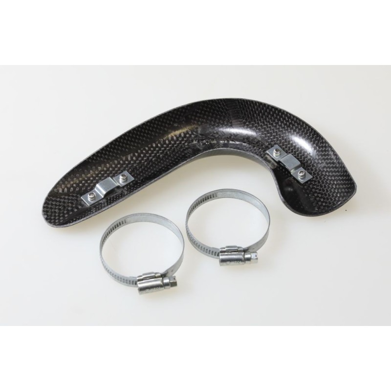 Protection coude echappement carbone JITSIE GASGAS version courte