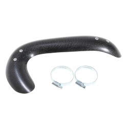Protection coude echappement carbone JITSIE GASGAS version longue