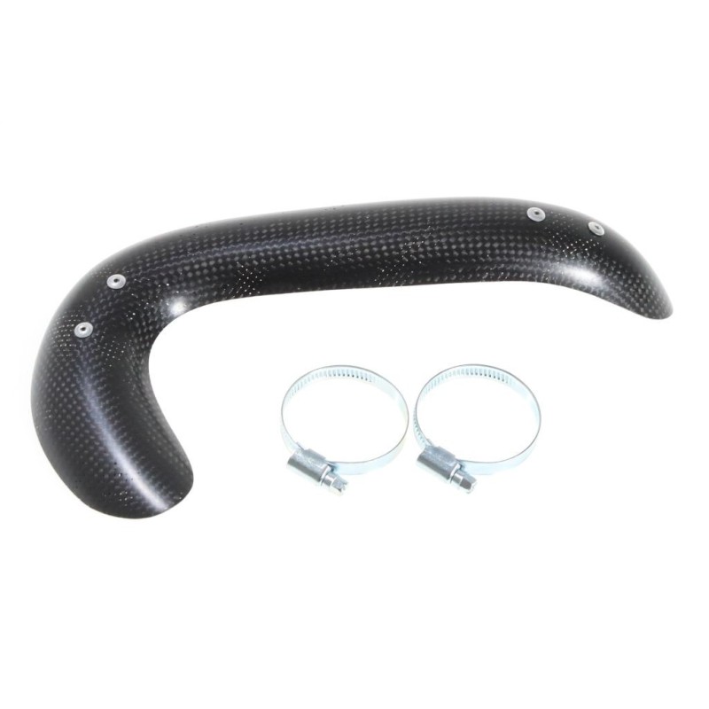Protection coude echappement carbone JITSIE GASGAS version longue