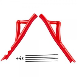Protection cadre plastique JITSIE GASGAS 2011-2022 partie basse rouge