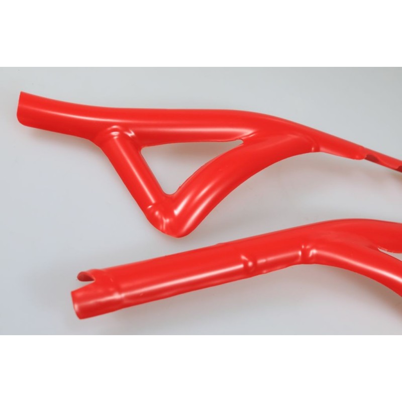 Protection cadre plastique JITSIE GASGAS 2011-2022 partie basse rouge