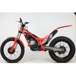Protection cadre plastique JITSIE GASGAS 2011-2022 partie basse rouge