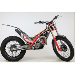 Protection cadre plastique JITSIE GASGAS 2011-2022 partie basse rouge