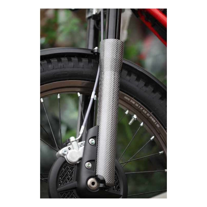 Protection fourche carbone JITSIE courte Type Marzocchi