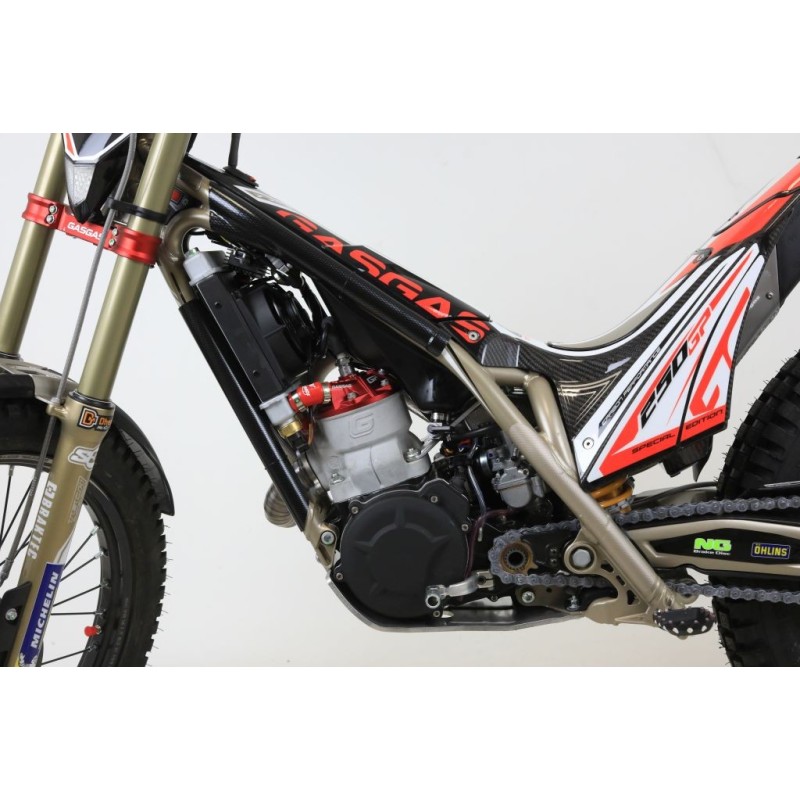 Protection cadre plastique JITSIE GASGAS 2011-2022 partie superieur et avant