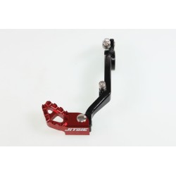 Pédale frein arrière GASGAS 2009-2018 JITSIE Race adaptable noir embout rouge