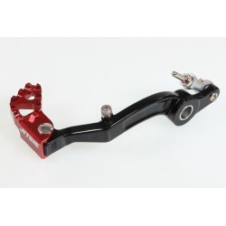 Pédale frein arrière GASGAS 2009-2018 JITSIE Race adaptable noir embout rouge